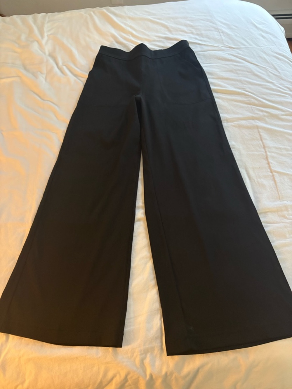 Wide leg, pull on dress pants